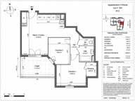 APPARTEMENT NEUF TYPE 3 DERNIER ÉTAGE AVEC LOGGIA ET PARKING PRIVATIF EN SOUS-SOL -- NORME PMR -- NORME RT2012 -- TVA RÉDUITE À 5,5% SOUS CONDITIONS D'ÉLIGIBILITÉ (PRIX RÉDUIT À 234 034 €) -- — photo 2