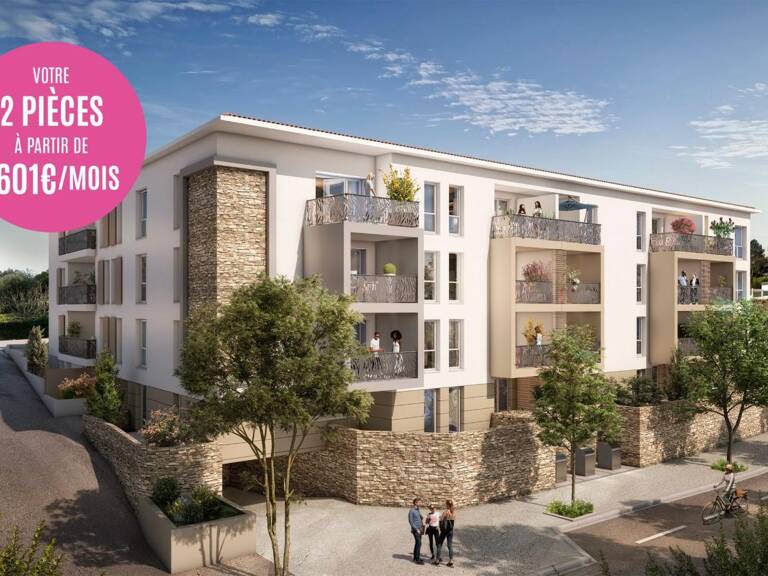 APPARTEMENT NEUF TYPE 2 AVEC LOGGIA -- NORME PMR -- NORME RT2012 -- TVA RÉDUITE À 5,5% SOUS CONDITIONS D'ÉLIGIBILITÉ (PRIX RÉDUIT À 156 052 €) -- — photo 1