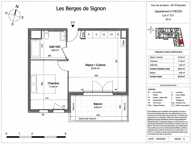 APPARTEMENT NEUF TYPE 2  DERNIER ÉTAGE AVEC TERRASSE SUD - NORMES PMR - RE2020 - DOUBLE PARKING PRIVATIF A BRIGNOLES - TVA RÉDUITE 5,5% SOUS CONDITIONS D'ÉLIGIBILITÉ (PRIX RÉDUIT À 195 087 €) !! — photo 4