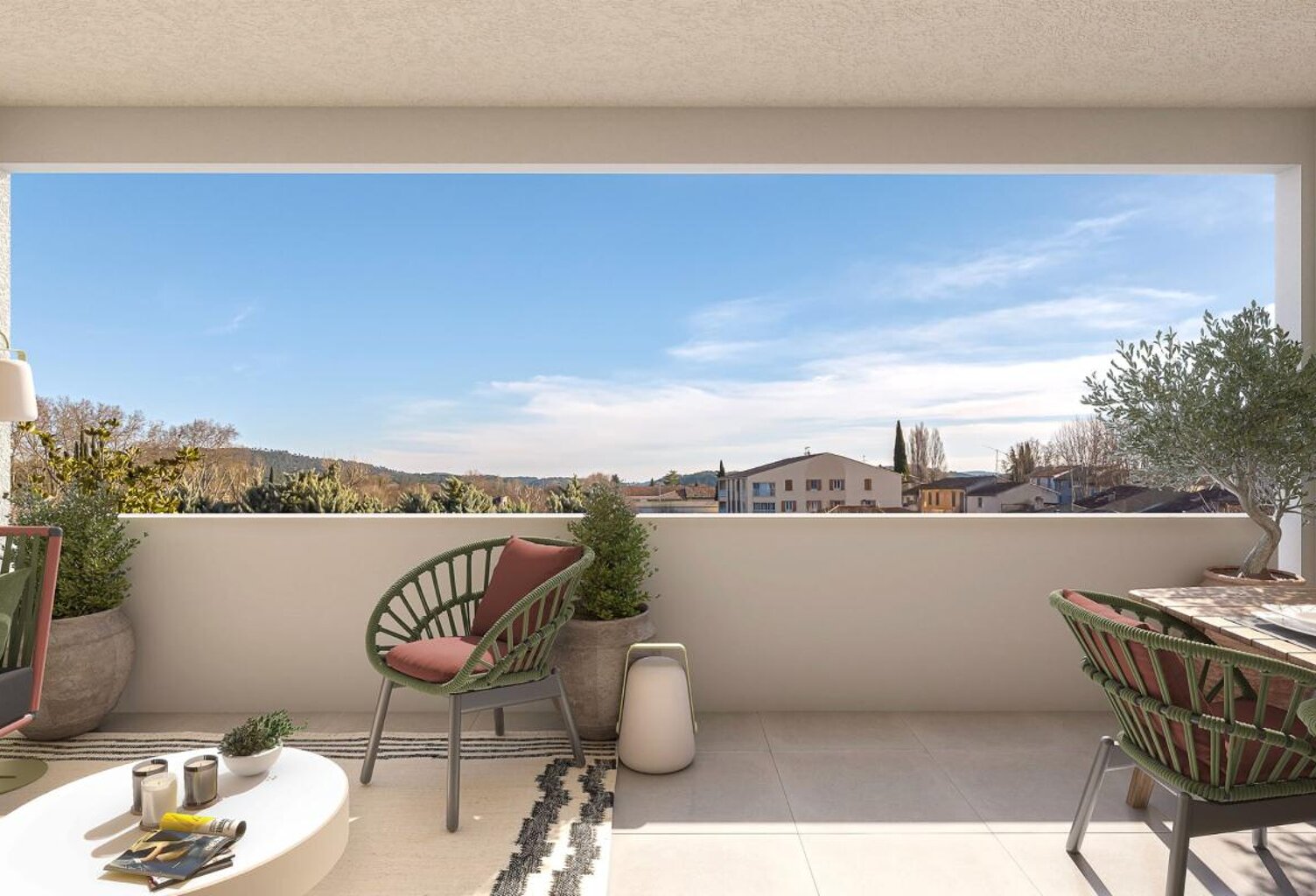 APPARTEMENT NEUF TYPE 3 AVEC TERRASSE - NORMES PMR - RE2020 - DOUBLE PARKING PRIVATIF EN SOUS-SOL À BRIGNOLES - TVA RÉDUITE 5,5% SOUS CONDITIONS D'ÉLIGIBILITÉ (PRIX RÉDUIT À 250 035 €) !! — photo 1