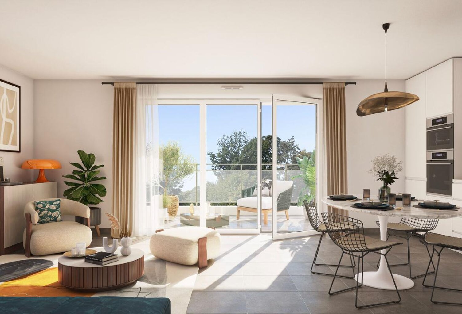 APPARTEMENT NEUF TYPE 2 AVEC TERRASSE - NORMES PMR - RE2020 - PARKING PRIVATIF A BRIGNOLES - TVA RÉDUITE 5,5% SOUS CONDITIONS D'ÉLIGIBILITÉ (PRIX RÉDUIT À 170 031 €) !! — photo 1