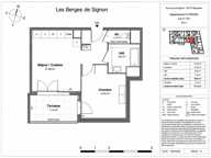 APPARTEMENT NEUF TYPE 2 AVEC TERRASSE - NORMES PMR - RE2020 - PARKING PRIVATIF A BRIGNOLES - TVA RÉDUITE 5,5% SOUS CONDITIONS D'ÉLIGIBILITÉ (PRIX RÉDUIT À 170 031 €) !! — photo 3