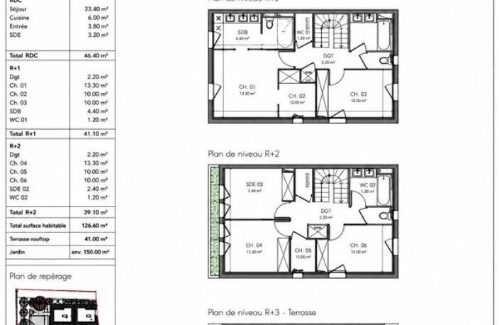 6 villas de ville d'exception à Aix-en-Provence — rooftop panoramique, jardins privatifs, prestations haut de gamme. Programme confidentiel de seulement 6 maisons à deux pas du centre historique. Neuf RE2020 — photo 4
