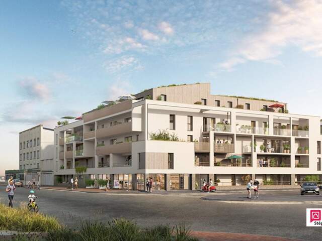 Appartement Stella 2 pièce(s) 44 m2 avec terrasse 12m² et parking — photo du bien