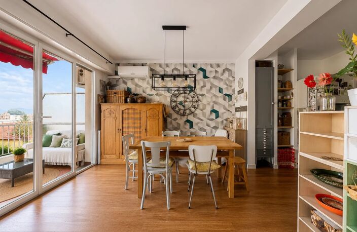 F3 NICE - ST SYLVESTRE - TERRASSE VUE DEGAGEE — photo 4