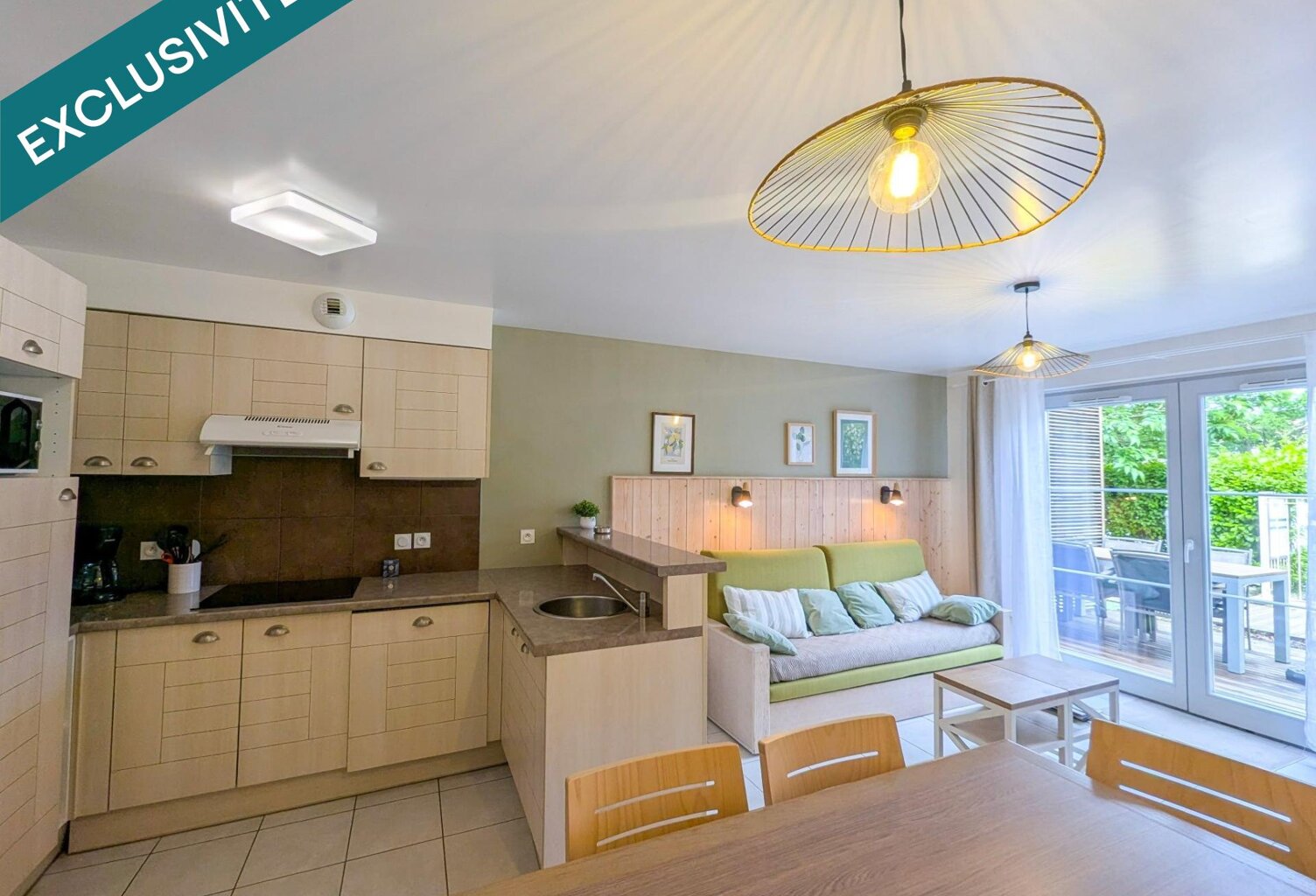 Maison libre de bail 52 m2 Duplex 3 pièces meublée et équipée — photo 1
