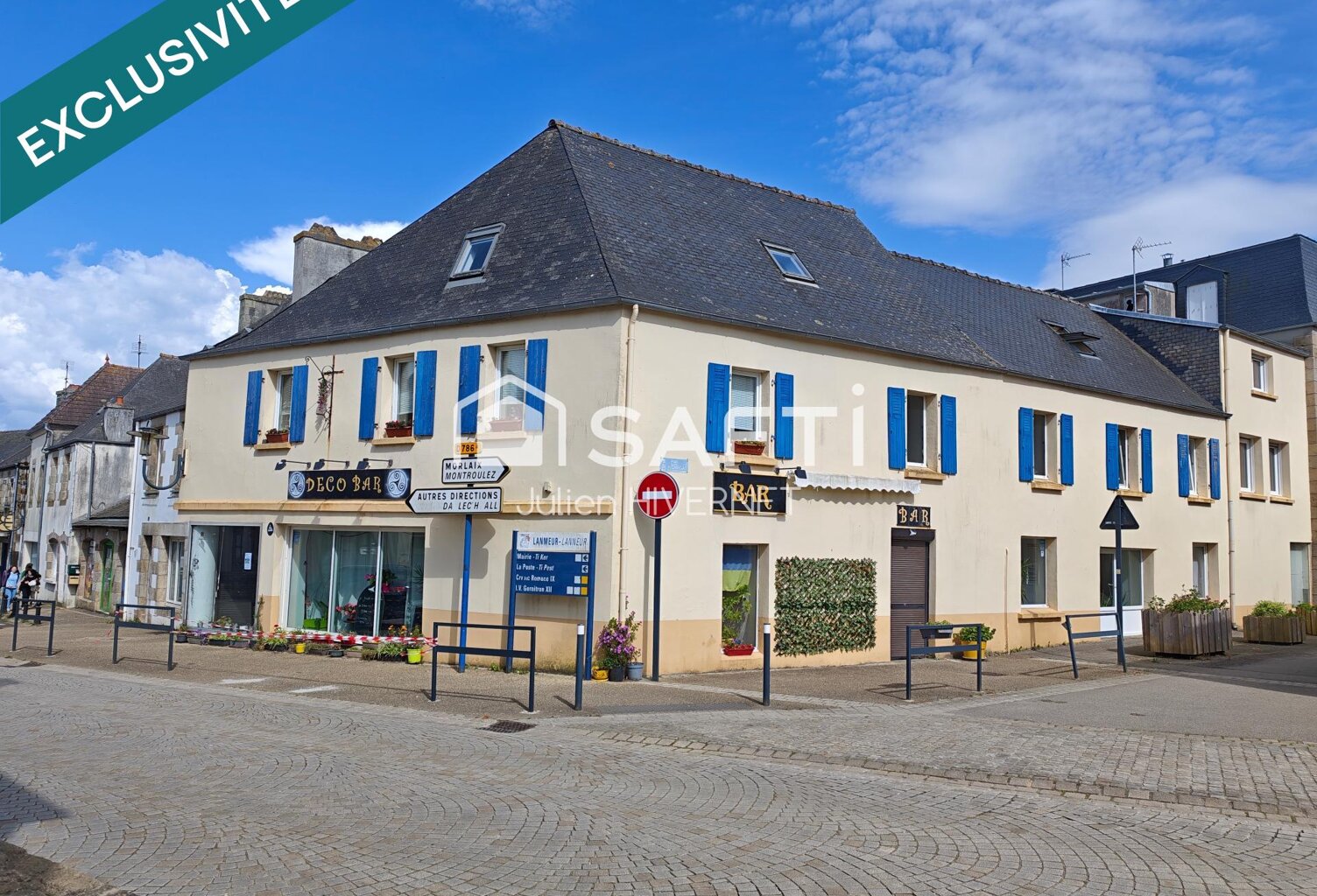 Immeuble mixte avec local commercial et ses deux duplex — photo 1