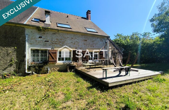 Chateauneuf Val de Bargis, maison en pierre avec 3 chambres et un beau terrain. — photo 3