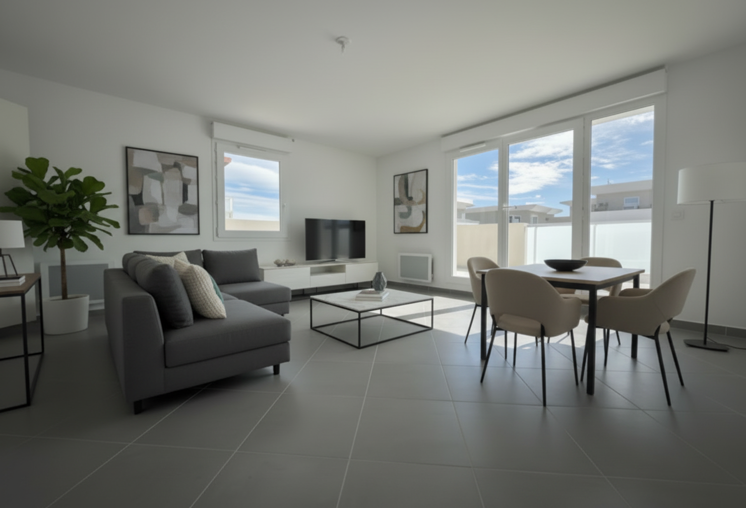 Appartement T3 de 68m2 avec très beau balcon de 42m2 — photo 1