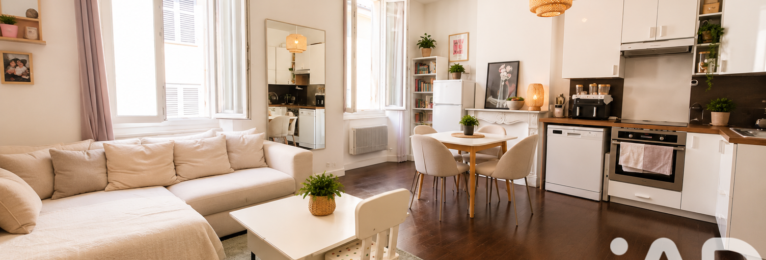 Appartement 3 Pièces 57 m² à vendre à Marseille 1 (13001)