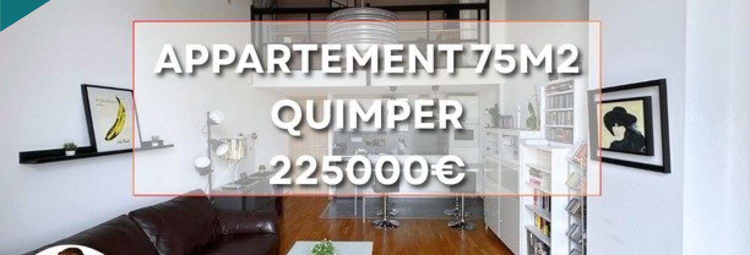 Appartement 3 Pièces 75 m² à vendre à Quimper (29000)