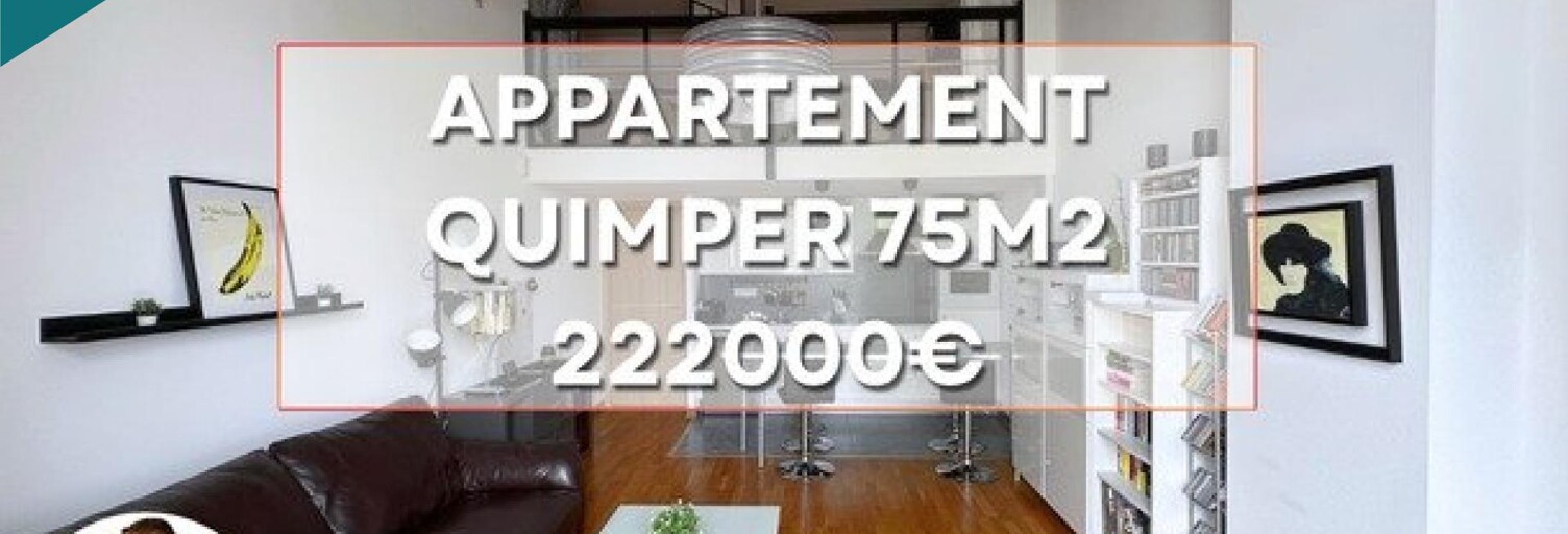 Appartement 3 Pièces 75 m² à vendre à Quimper (29000)