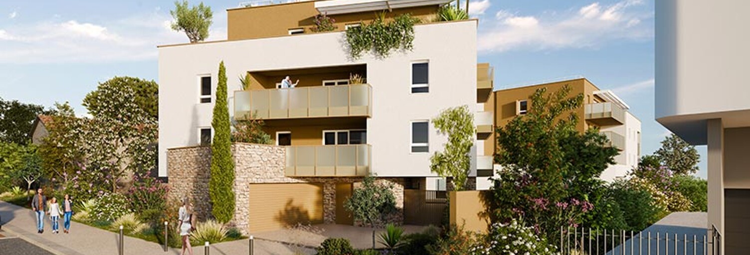 Appartement neuf T2, T3 Pièce 38 à 61 m² à vendre à Montpellier (34000)