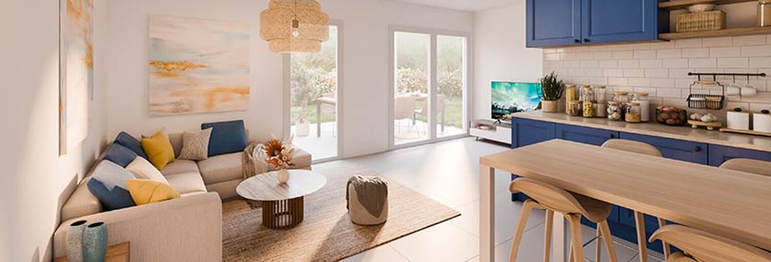 Appartement neuf T2, T3, T4, T5 Pièce 38 à 100 m² à vendre à Montpellier (34000)