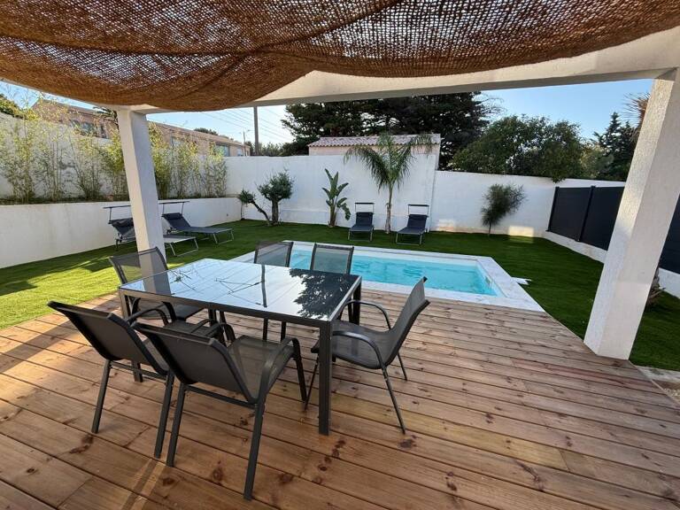 A VENDRE BANDOL 83150 QUARTIER PIERREPLANE VILLA NEUVE  CONTEMPORAINE  4 PIECES  3 CHAMBRES TERRASSE JARDIN PARKINGS — photo 1