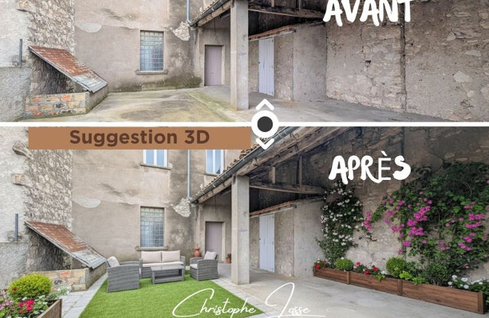 Maison de village avec garage 3 voitures, dépendances, caves et vastes terrasses — photo 5