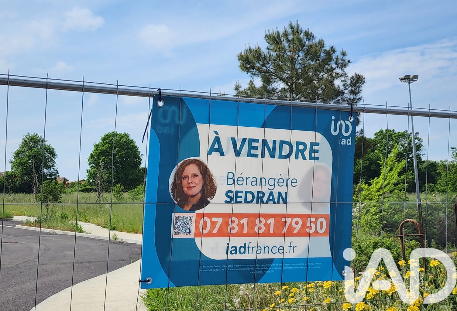 Vente Terrain à bâtir 452 m&sup2; — photo 1