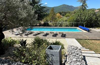 07140 LES VANS : Villa avec piscine et vue — photo du bien