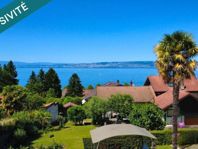 Duplex esprit maison avec immense terrasse vue lac — photo du bien