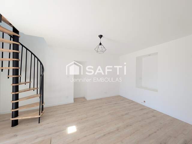 Maison rénovée - 3 pièces - 50 m² - jardinet — photo du bien