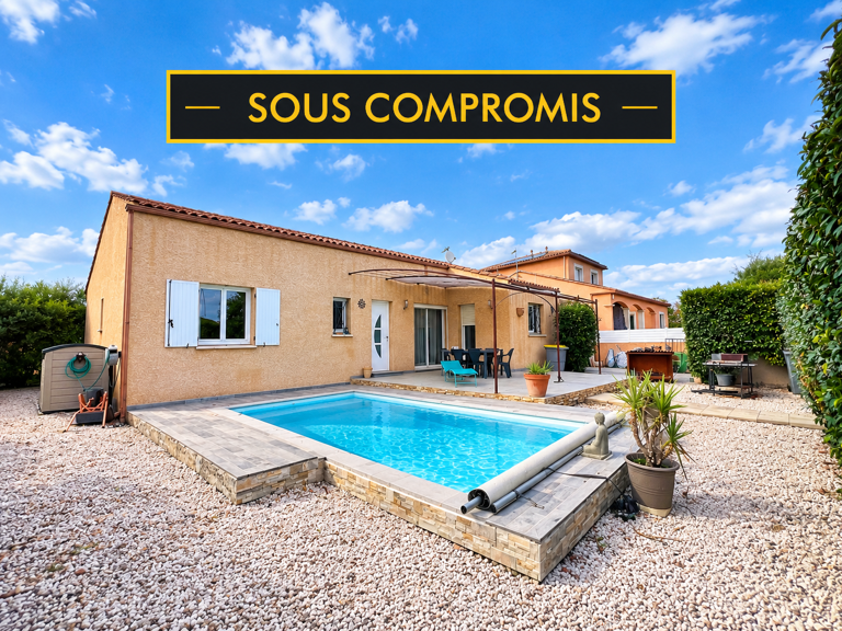 Vente villa de plain-pied T5 garage piscine sur 450m2 — photo 1