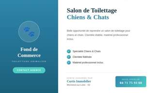 Commerce 2 Pièces 35 m² à vendre à Monistrol-sur-Loire (43120)