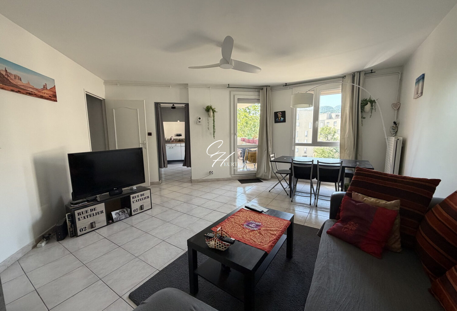 FONTAINE appartement T4 avec grand balcon en trés bon état — photo 1