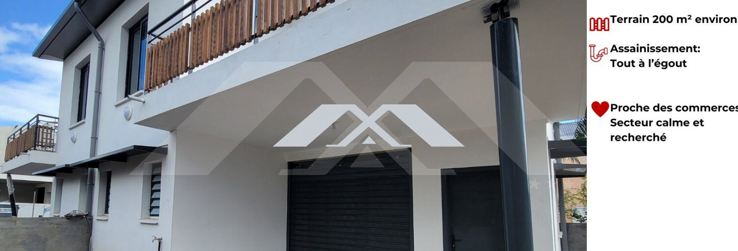 Maison 3 Pièces 70 m² à vendre à Saint-Pierre (97410)