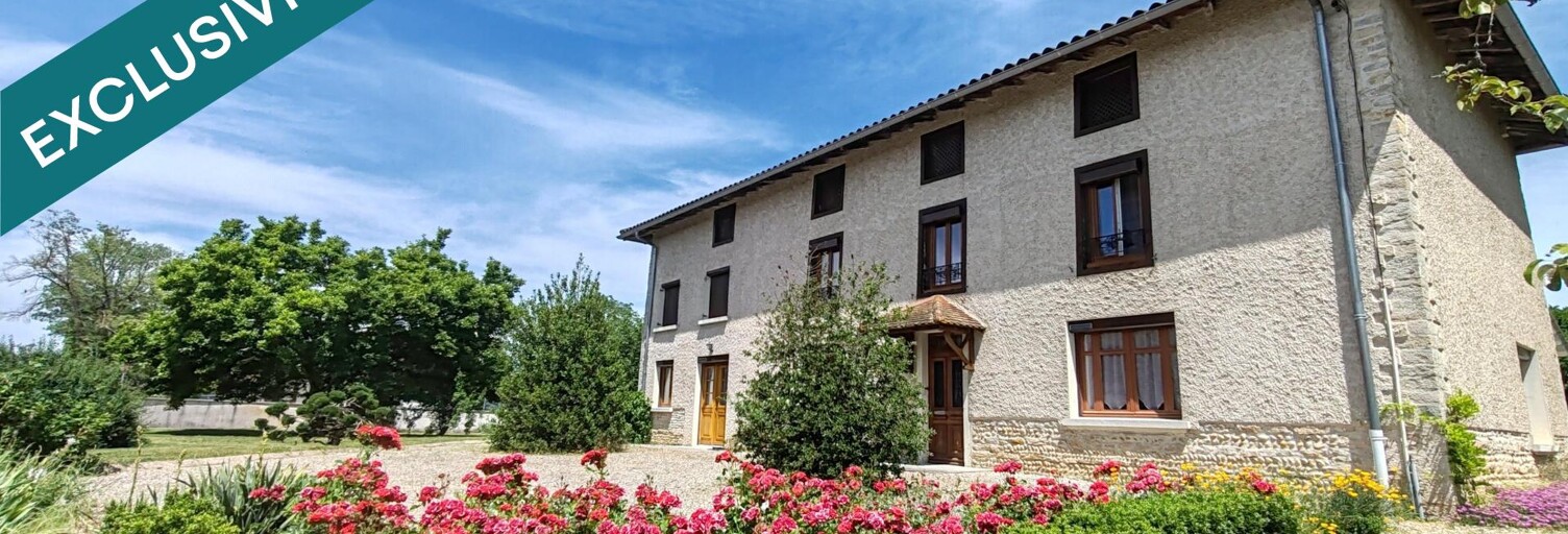 Maison 9 Pièces 249 m² à vendre à Bresse Vallons (01340)