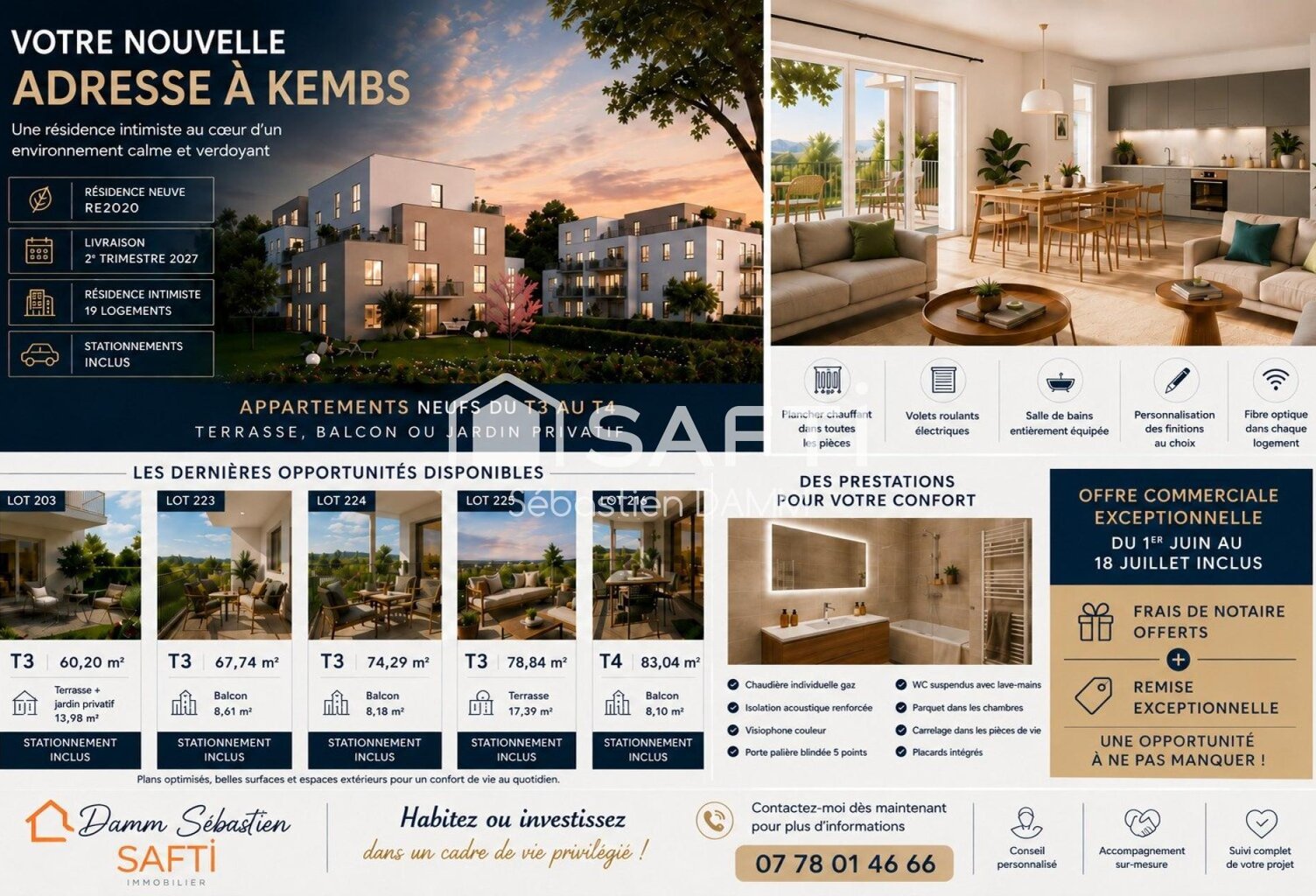 T3 & T4 neufs disponibles à Kembs — photo 1
