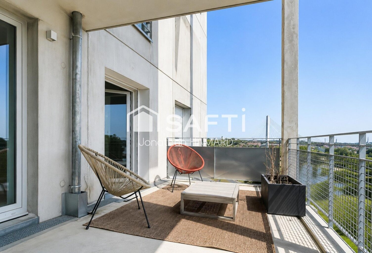 Appartement neuf avec terrasses et vue imprenable sur la Loire, à deux pas de la Gare Sud SNCF — photo 1