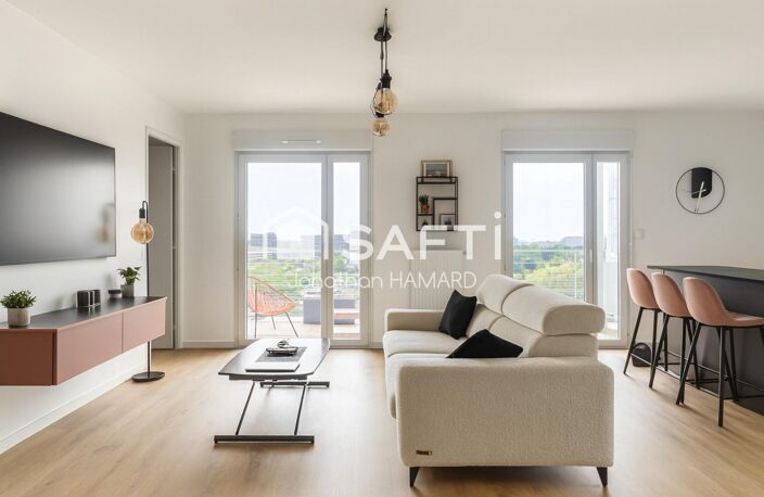Appartement neuf avec terrasses et vue imprenable sur la Loire, à deux pas de la Gare Sud SNCF — photo 2