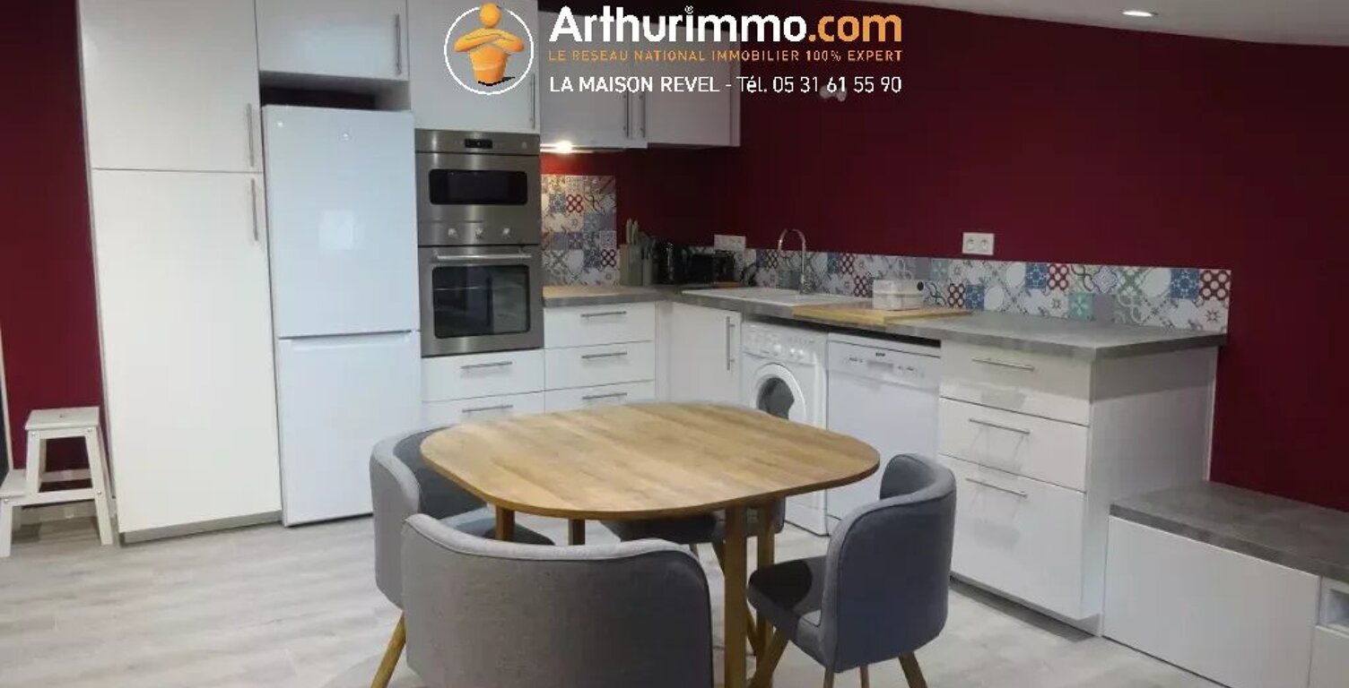 À louer, appartement meublé de 43,1 m², 3 pièces à REVEL (31250). — photo 1