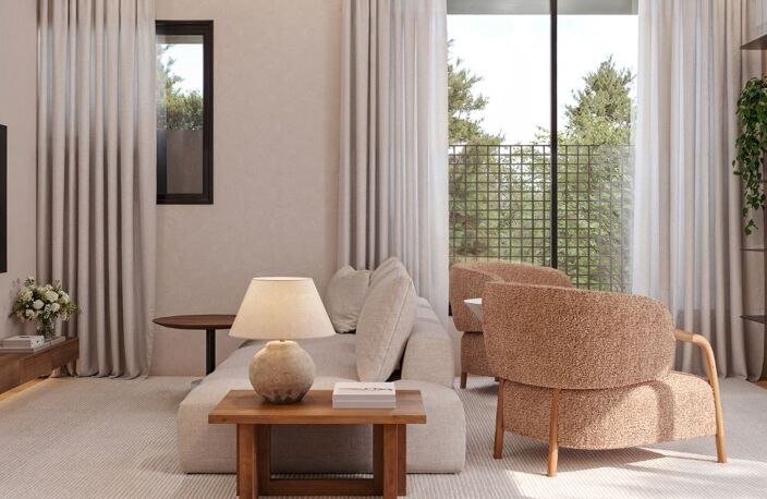 T3 neuf meublé avec mobilier personnalisable et 2 parkings – Sélestat Quartier Est Gartfeld — photo 2