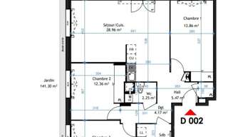 Appartement 4 Pièces 82 m² à vendre à La Verpillière (38290)