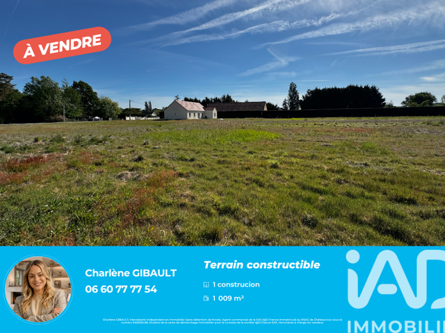 Vente Terrain à bâtir 1 009 m&sup2; — photo du bien