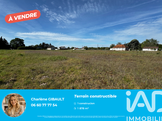 Vente Terrain à bâtir 1 878 m&sup2; — photo du bien