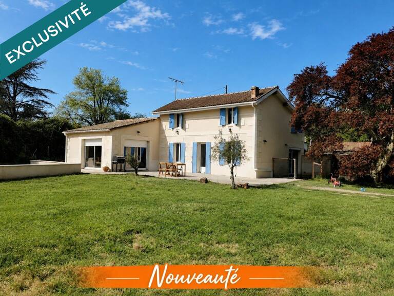 Belle girondine en pierre rénovée sur terrain de 1800m² — photo 1