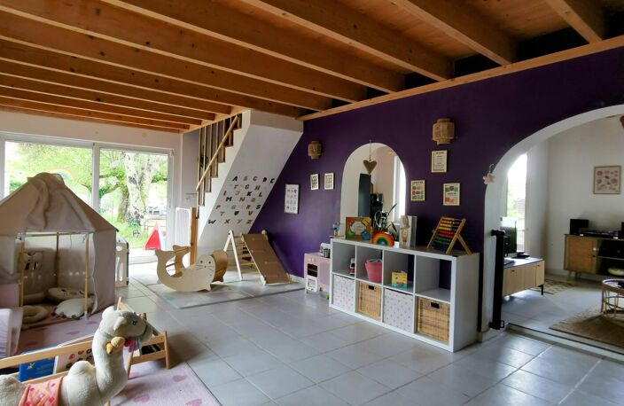 Belle girondine en pierre rénovée sur terrain de 1800m² — photo 3