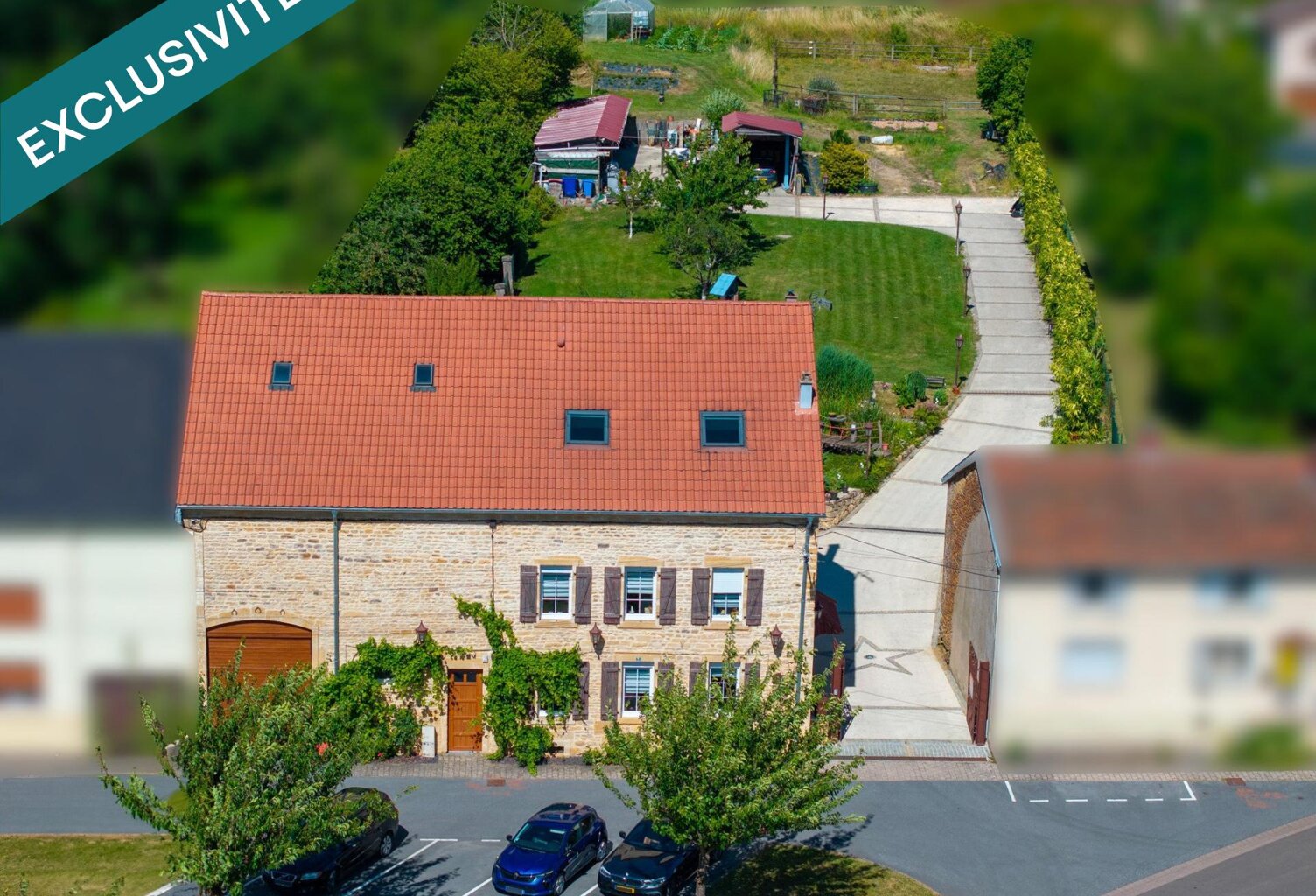 corps de ferme  230 m2 avec box et carriere terrain 4270 m2 — photo 1