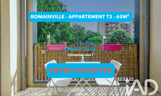 Appartement 3 Pièces 64 m² à vendre à Romainville (93230)