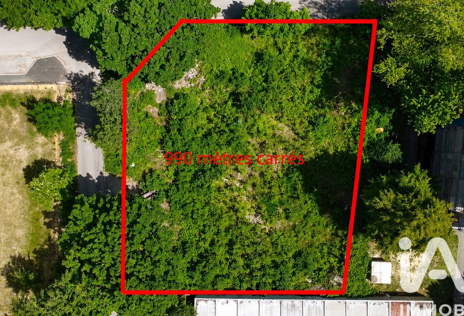 Vente Terrain à bâtir 990 m&sup2; — photo 1