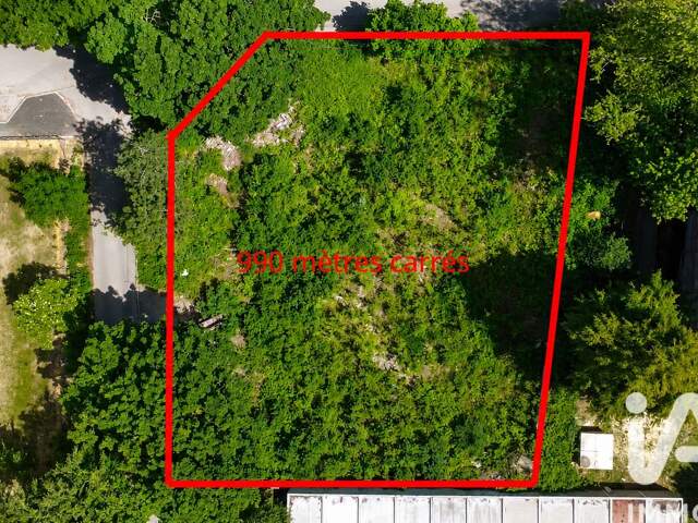 Vente Terrain à bâtir 990 m&sup2; — photo du bien