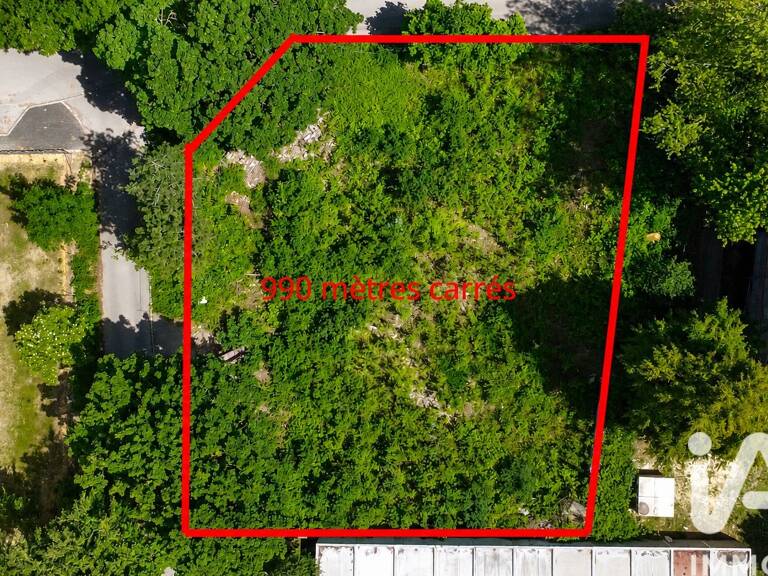 Vente Terrain à bâtir 990 m&sup2; — photo 1