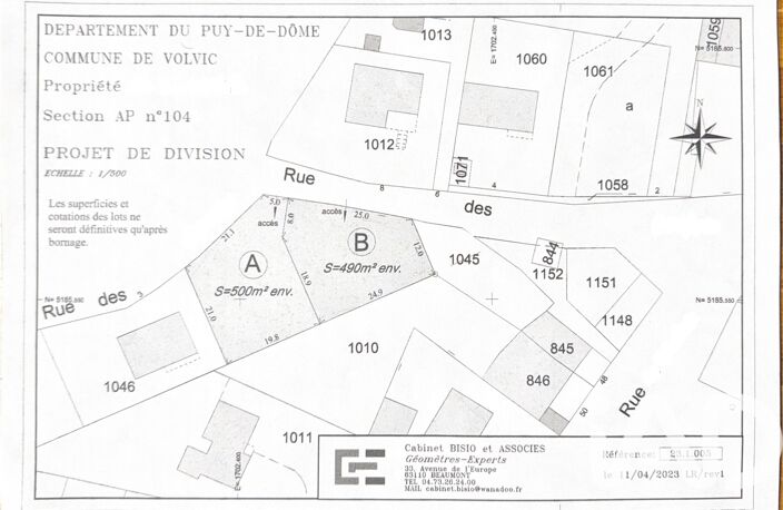 Vente Terrain 530 m&sup2; — photo 3