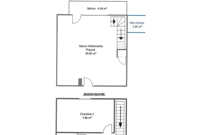 Vente Duplex 2 pièces — photo 4
