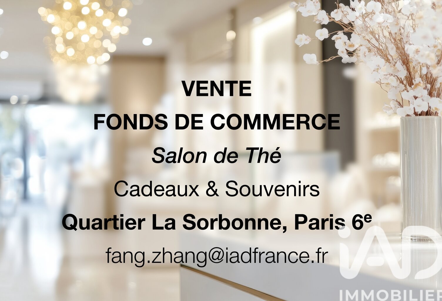 Vente Cadeaux, Fleurs 100 m&sup2; — photo 1