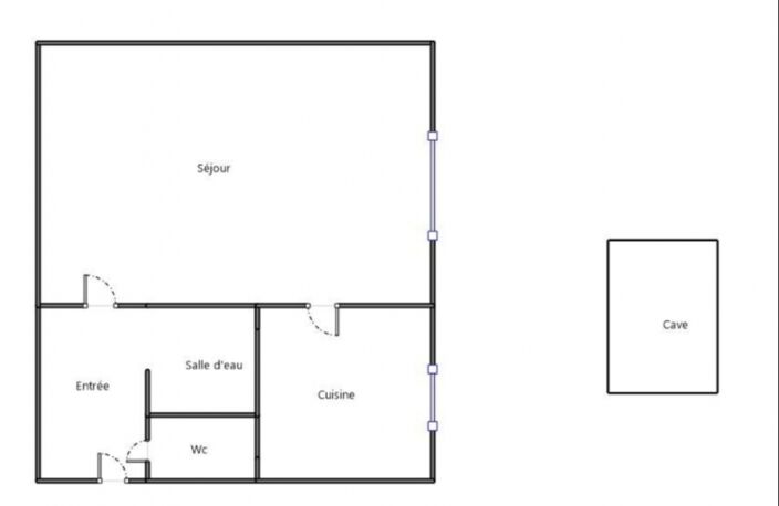 Vente Studio 1 pièce — photo 2