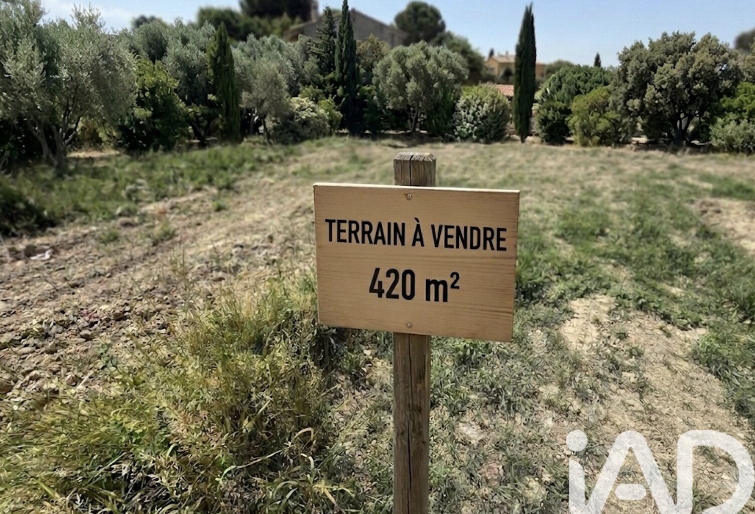 Vente Terrain à bâtir 420 m&sup2; — photo 1