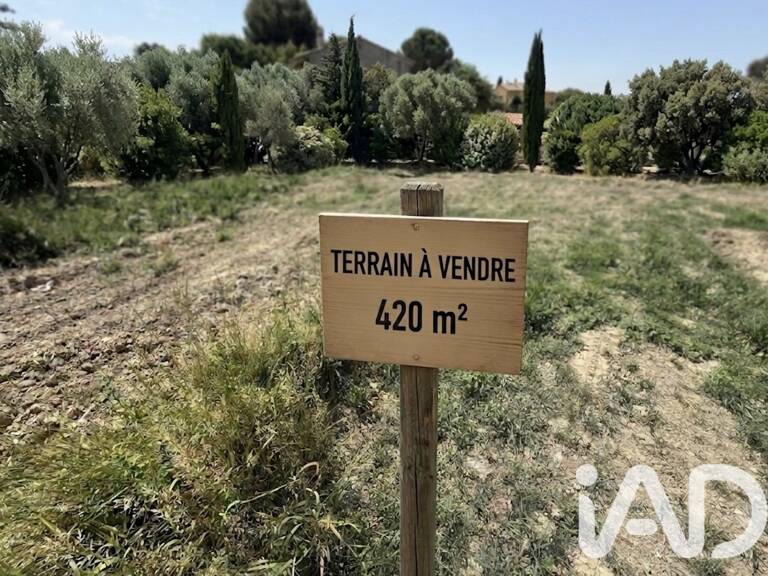 Vente Terrain à bâtir 420 m&sup2; — photo 1